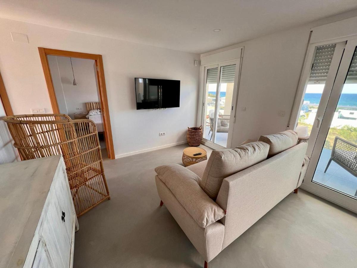 Beautiful Penthouse With Pool And Wonderful Beach View Oliva Exterior foto